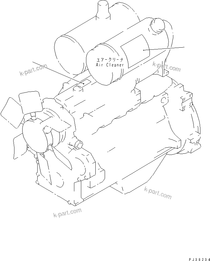 Komatsu parts book diagram for 6D95L-1AC-S S/N 96999-UP: NAME PLATE AND CAUTION (JAPANESE-ENGLISH)
