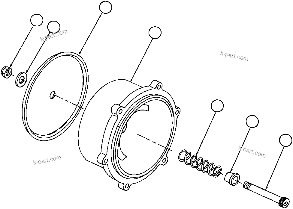 Komatsu parts book diagram for AFE32-BA 830E                 ARCH MINERAL: PLATE ASSM (VE4843)