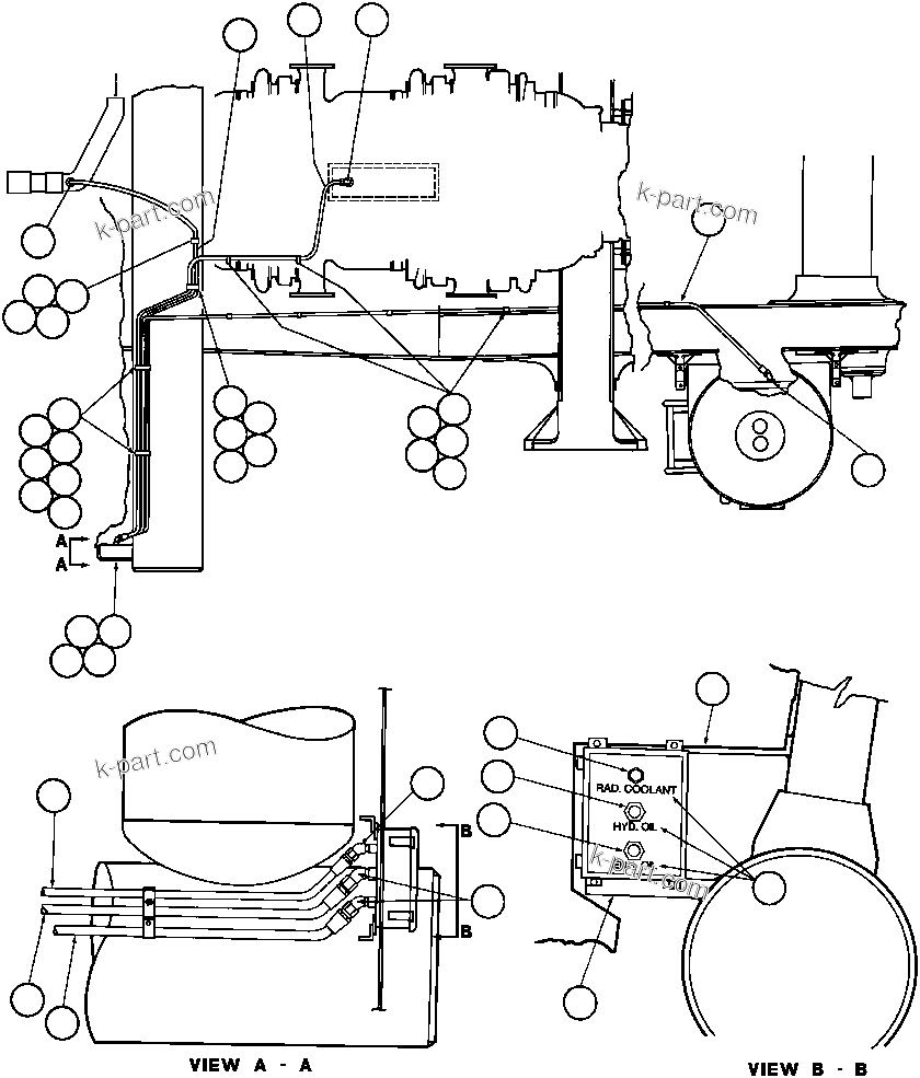 Komatsu parts book diagram for AFE32-ED 830E                 COLLAHUASI: SERVICE CENTER INSTL