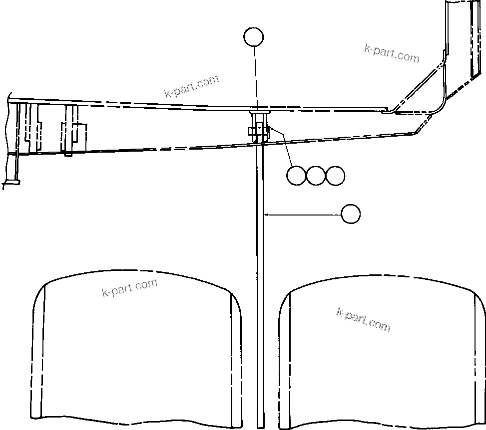 Komatsu parts book diagram for AFE32-FA 830E                 COLLAHUASI: ROCK EJECTORS INSTALLATION