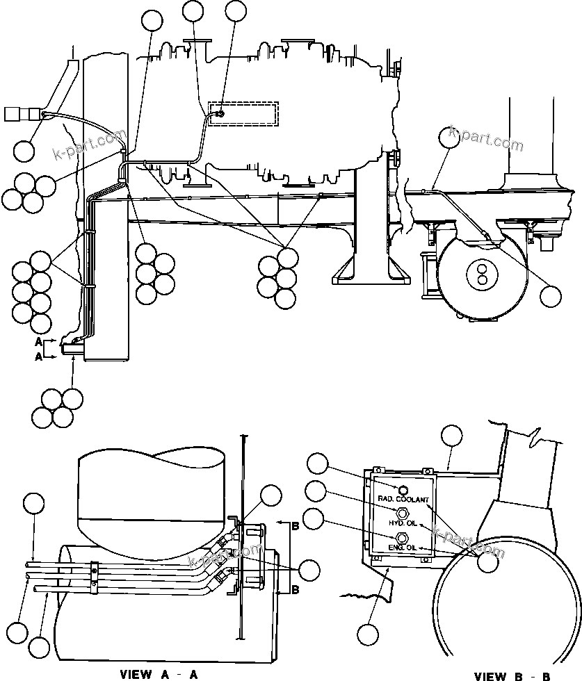 Komatsu parts book diagram for AFE32-FA 830E                 COLLAHUASI: SERVICE CENTER INSTALLATION