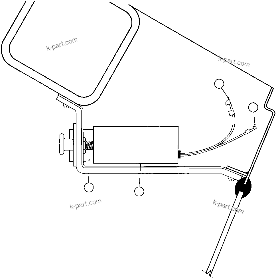 Komatsu parts book diagram for AFE32-Y 830E S/N 31588,31589,31631,31632: AM/FM RADIO INSTL (TZ1453)