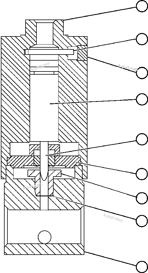 Komatsu parts book diagram for AFE47-BV 730E S/N A30229, A30231, A30236-A30237    CVG: VENT VALVE ASSEMBLY (LA0598)
