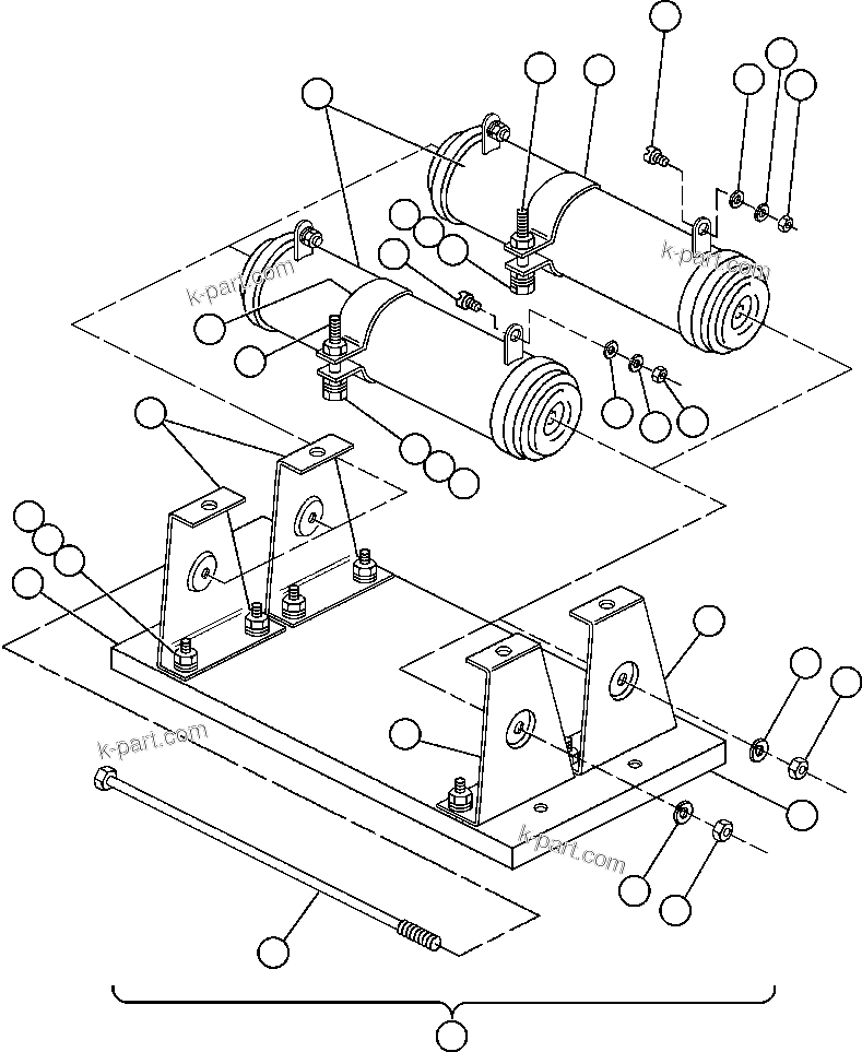 Komatsu parts book diagram for AFE47-BV 730E S/N A30229, A30231, A30236-A30237    CVG: PANEL - R1 (VE6119)