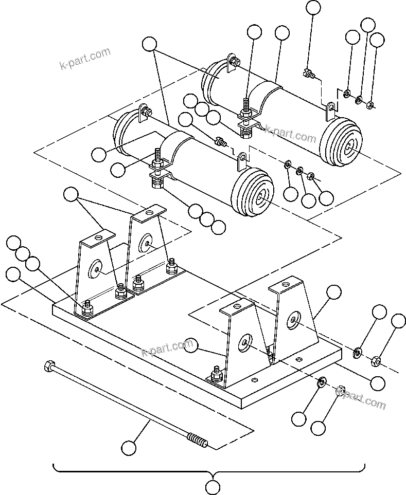 Komatsu parts book diagram for AFE47-BZ 730E  S/N A30246-A30256  HAMMERSLEY IRON: PANEL - R1 (VE6119)