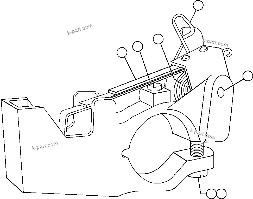 Komatsu parts book diagram for AFE47-EF 730E S/N A30445 & A30446   ORAPA MINE: ALTERNATOR - 22M2 - 3 (PB9266)