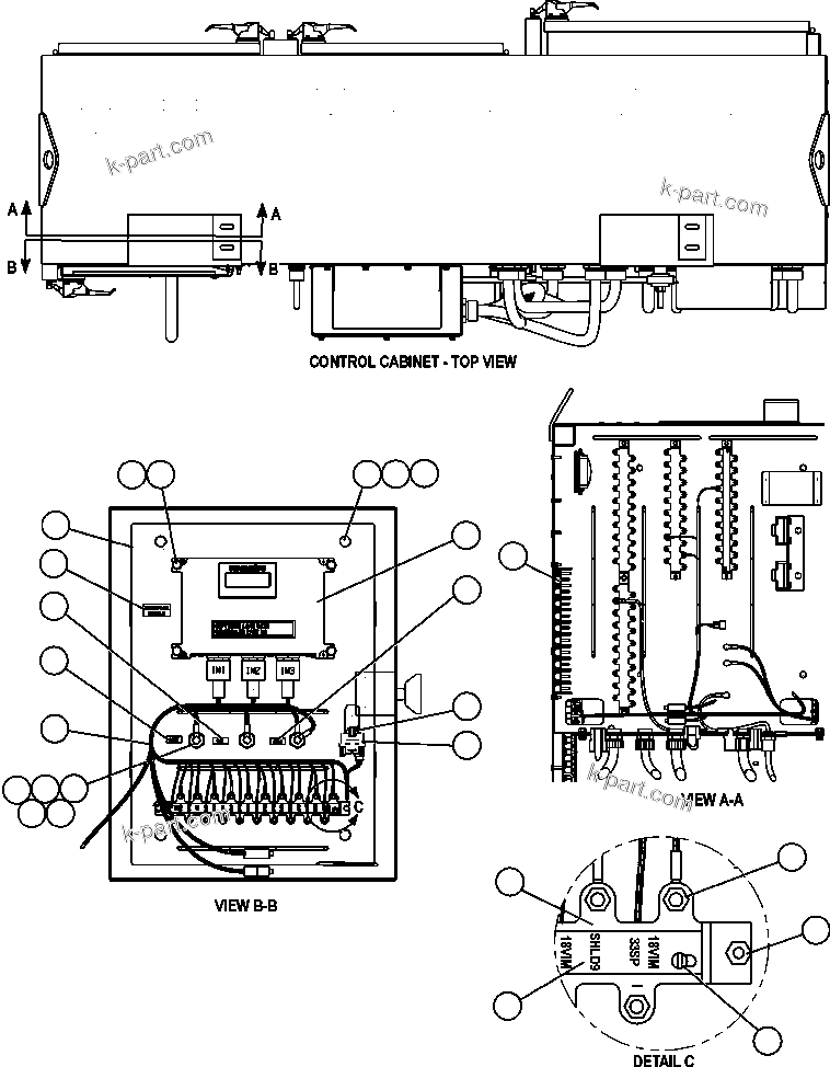 Komatsu parts book diagram for AFE47-FM 730E S/N A30531 - A30534     RUSSIAN COPPER COMPANY (RMK): JUNCTION BOX INSTALL