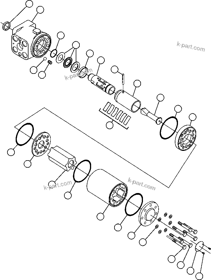 Komatsu parts book diagram for AFE48-AL  930E S/N A30111 MORENCI: STEERING CONTROL UNIT (PB9881)