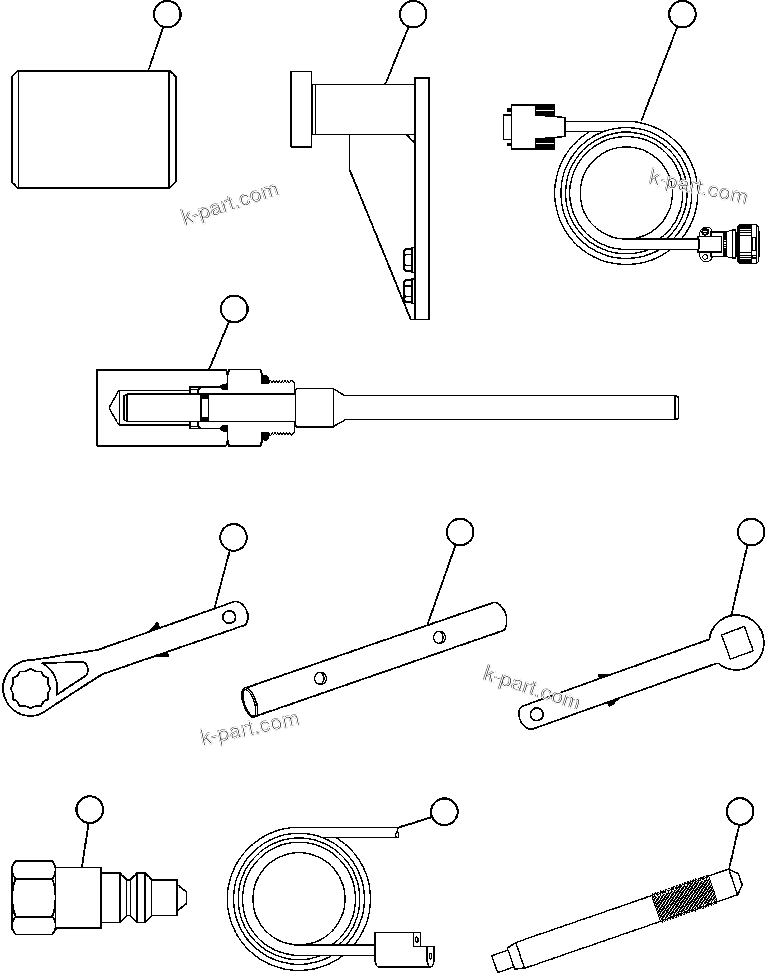 Komatsu parts book diagram for AFE48-AR  930E S/N A30115 SUNCOR: TOOL GROUP - DOMESTIC