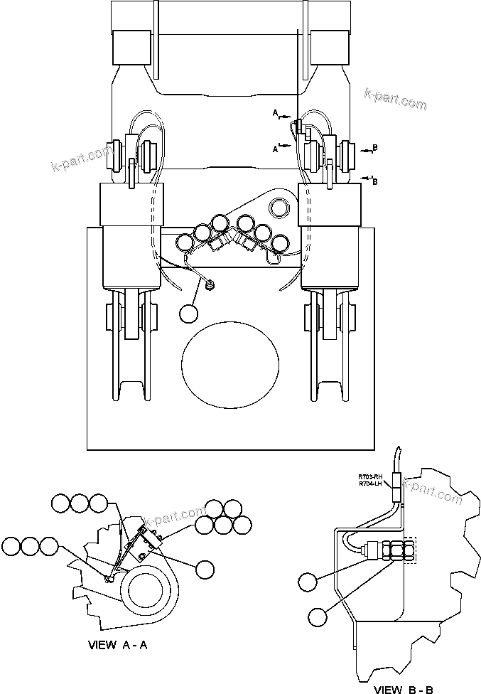 Komatsu parts book diagram for AFE48-AT  930E-2 S/N A30122-A30127 & A30130 BARRICK GOLDSTRIKE: HOIST LIMIT & PAYLOAD SWITCH WIRING