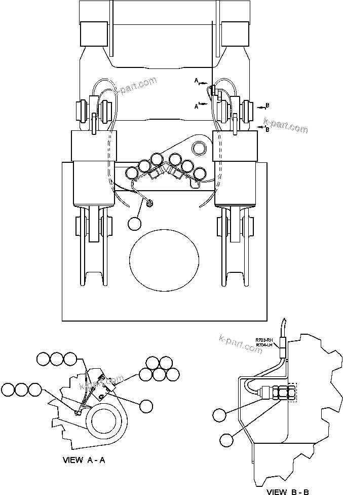 Komatsu parts book diagram for AFE48-BM  930E-2 S/N A30161 THRU A30163 CODELCO: HOIST LIMIT & PAYLOAD SWITCH WIRING