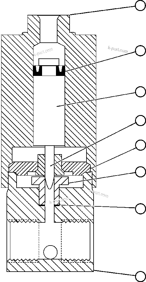 Komatsu parts book diagram for AFE48-CE 930E-2  S/N A30207-A30208 SUNCOR: VENT VALVE ASSEMBLY (LA0912)