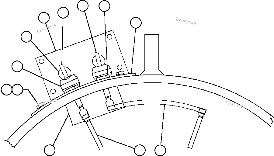 Komatsu parts book diagram for AFE48-DP 930E-2 S/N A30298 & A30299    TRANSALTA: ALTERNATOR - TERTIARY CONNECTION