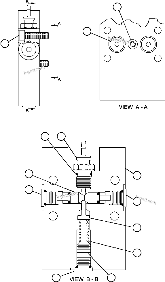 Komatsu parts book diagram for AFE48-F  930E S/N 32674 PIPELINE: DIFFERENTIAL SWITCH ASSM (BF2876)
