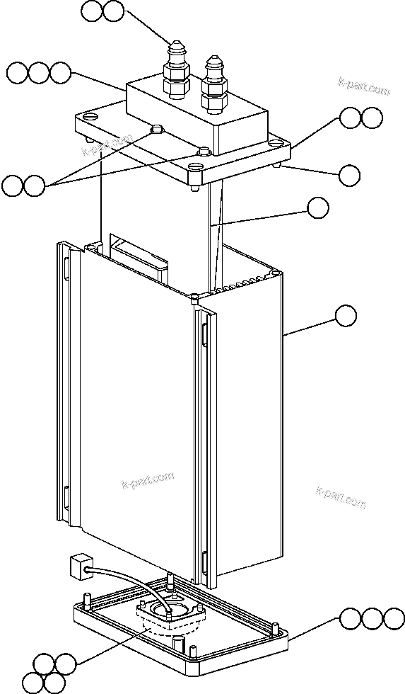 Komatsu parts book diagram for AFE48-F  930E S/N 32674 PIPELINE: REAR AXLE PRESSURE SENSOR (SM3873)