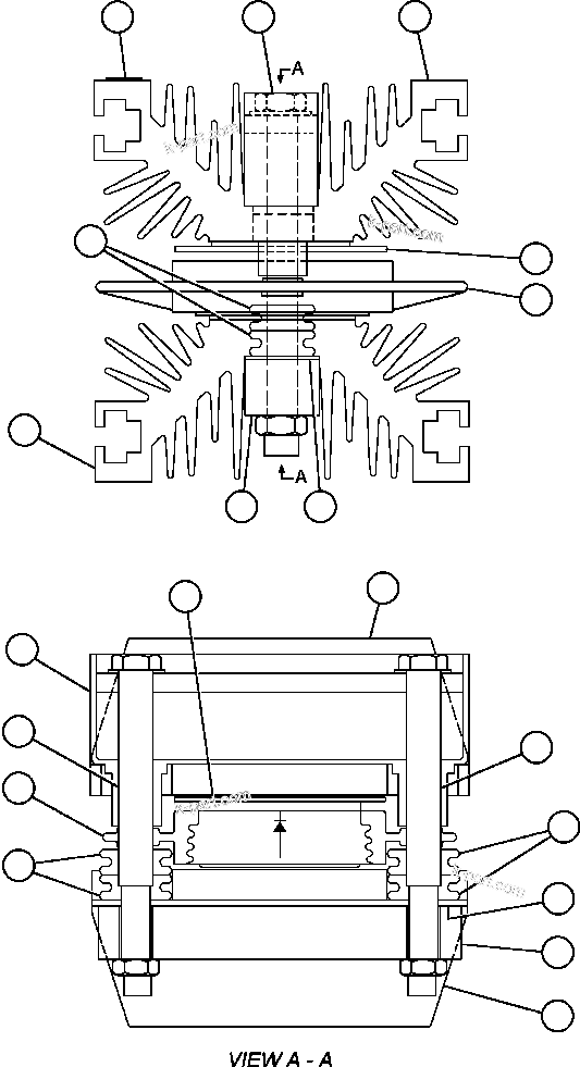 Komatsu parts book diagram for AFE48-F  930E S/N 32674 PIPELINE: DIODE/HEAT SINK ASSEMBLY