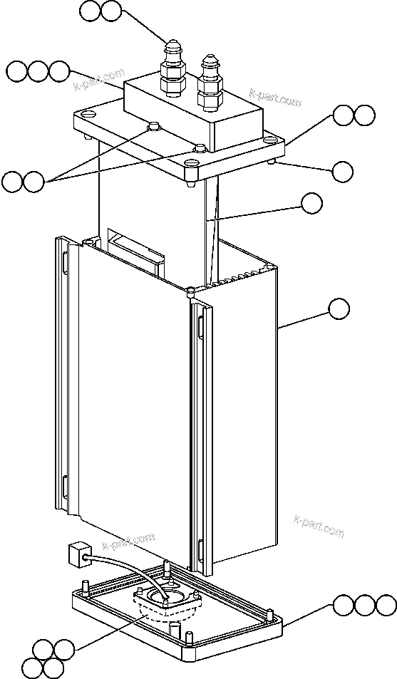 Komatsu parts book diagram for AFE48-V  930E S/N 32816 & 32837 PHELPS-DODGE MORENCI: REAR AXLE PRESSURE SENSOR (SM3873)