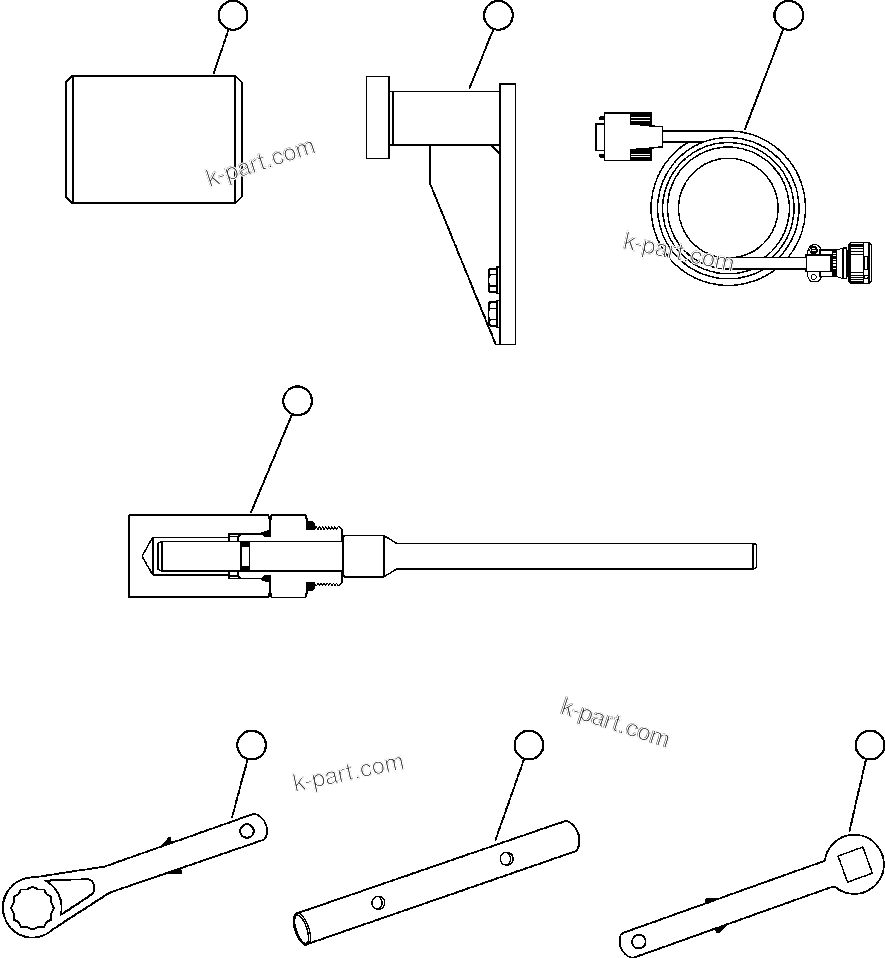 Komatsu parts book diagram for AFE48-V  930E S/N 32816 & 32837 PHELPS-DODGE MORENCI: TOOL GROUP - DOMESTIC