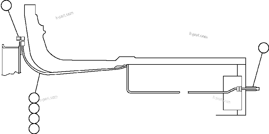 Komatsu parts book diagram for AFE50-AN 830E S/N A30652-A30658  DIAVIK: MOTORIZED WHEEL - 787FS11 - 1