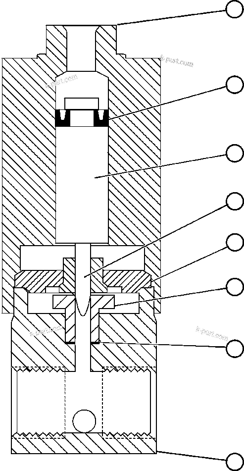 Komatsu parts book diagram for AFE50-BE 830E S/N A30706-A30708  DIAVIK: VENT VALVE ASSEMBLY (LA0912)