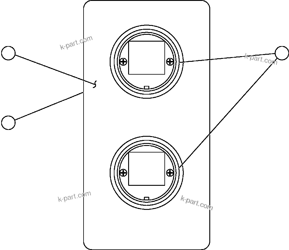 Komatsu parts book diagram for AFE50-CE 830E S/N A30811-A30814   EPSA: AIR FILTER RESTRICTOR GAUGE MODULE (SM5478)