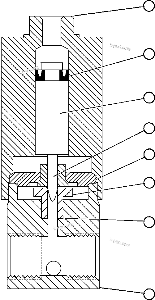 Komatsu parts book diagram for AFE50-CE 830E S/N A30811-A30814   EPSA: VENT VALVE ASSEMBLY (LA0912)