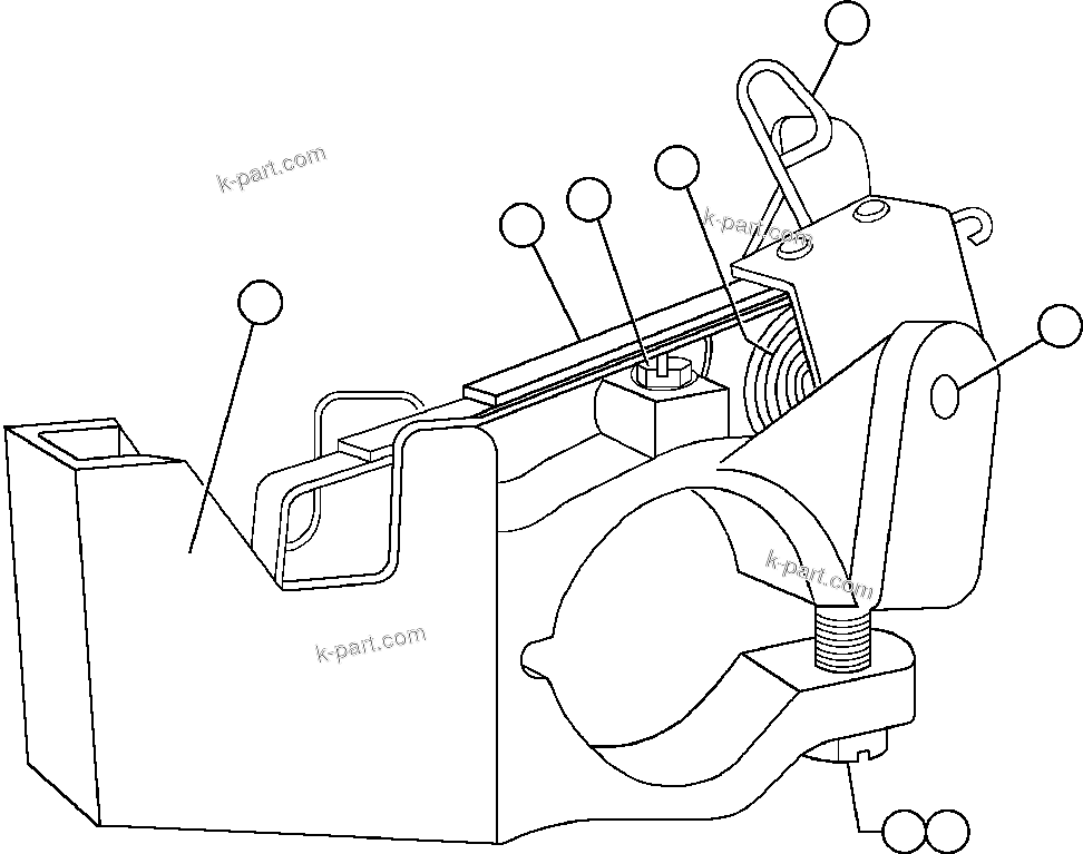 Komatsu parts book diagram for AFE50-CE 830E S/N A30811-A30814   EPSA: ALTERNATOR - 26F2 - 3