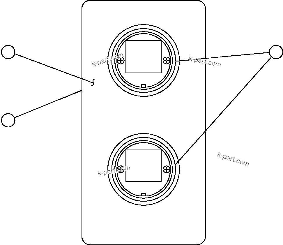 Komatsu parts book diagram for AFE50-CK 830E S/N A30825   APPALACHIAN FUEL: AIR FILTER RESTRICTOR GAUGE MODULE (SM5478)