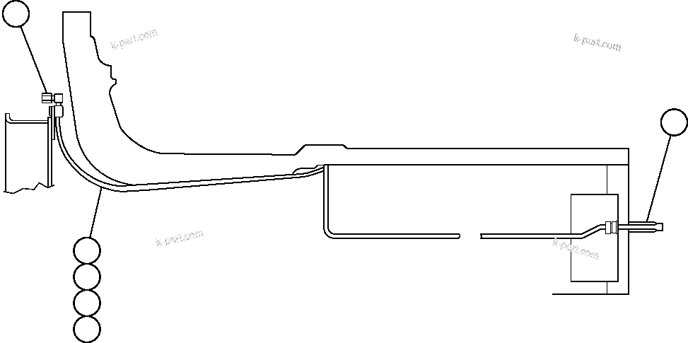 Komatsu parts book diagram for AFE50-CP 830E S/N A30842-A30844              ANTELOPE COAL: MOTORIZED WHEEL - 787FS11 - 1
