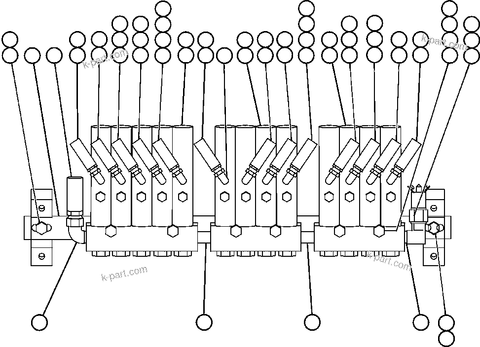 Komatsu parts book diagram for AFE52-J 930E-3 S/N A30336-A30340  KLEMKE: AUTOMATIC LUBRICATION SYSTEM - 2
