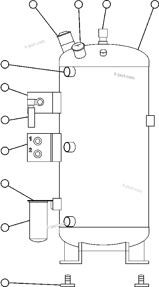 Komatsu parts book diagram for AFE52-J 930E-3 S/N A30336-A30340  KLEMKE: RESERVE SYSTEM KIT (PC1135)