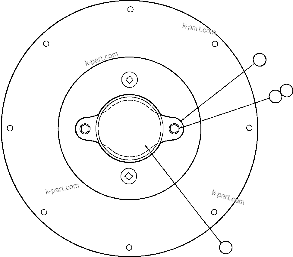 Komatsu parts book diagram for AFE57-AA 830E-AC S/N A30106 - A30108      ELK VALLEY COAL: HUBODOMETER INSTALLATION - MPH