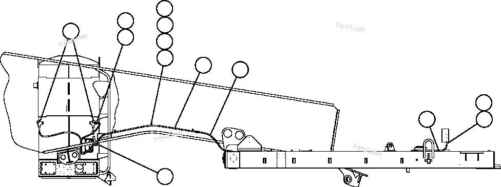 Komatsu parts book diagram for AFE57-AA 830E-AC S/N A30106 - A30108      ELK VALLEY COAL: HYDRAULIC TANK HEATER (HOTSTART)