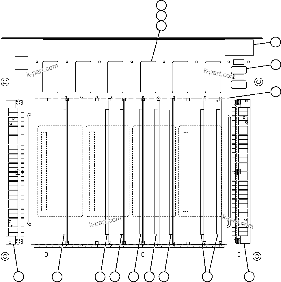 Komatsu parts book diagram for AFE57-AA 830E-AC S/N A30106 - A30108      ELK VALLEY COAL: PANEL - ICP (GE1302)