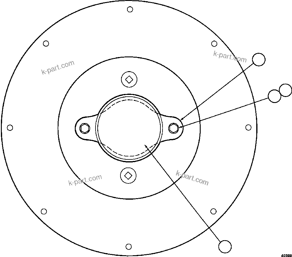 Komatsu parts book diagram for AFE57-FW 830E-1AC S/N A30761  WABUSH: HUBODOMETER INSTALLATION