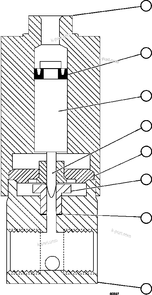 Komatsu parts book diagram for AFE57-GV 830E-1AC S/N A40890 & A40900  TECK CMO: VENT VALVE ASSEMBLY               LA0912
