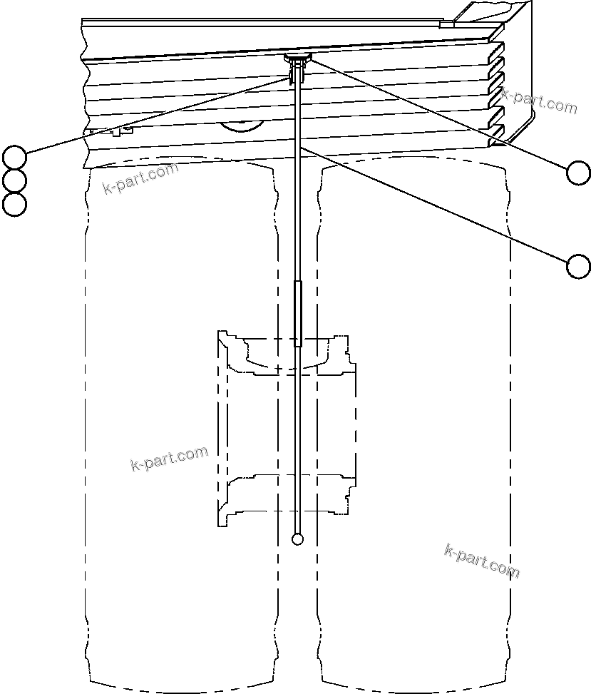 Komatsu parts book diagram for AFE59-A 930E-4 S/N A30465 - A30466    CODELCO GABY: ROCK EJECTORS INSTALLATION
