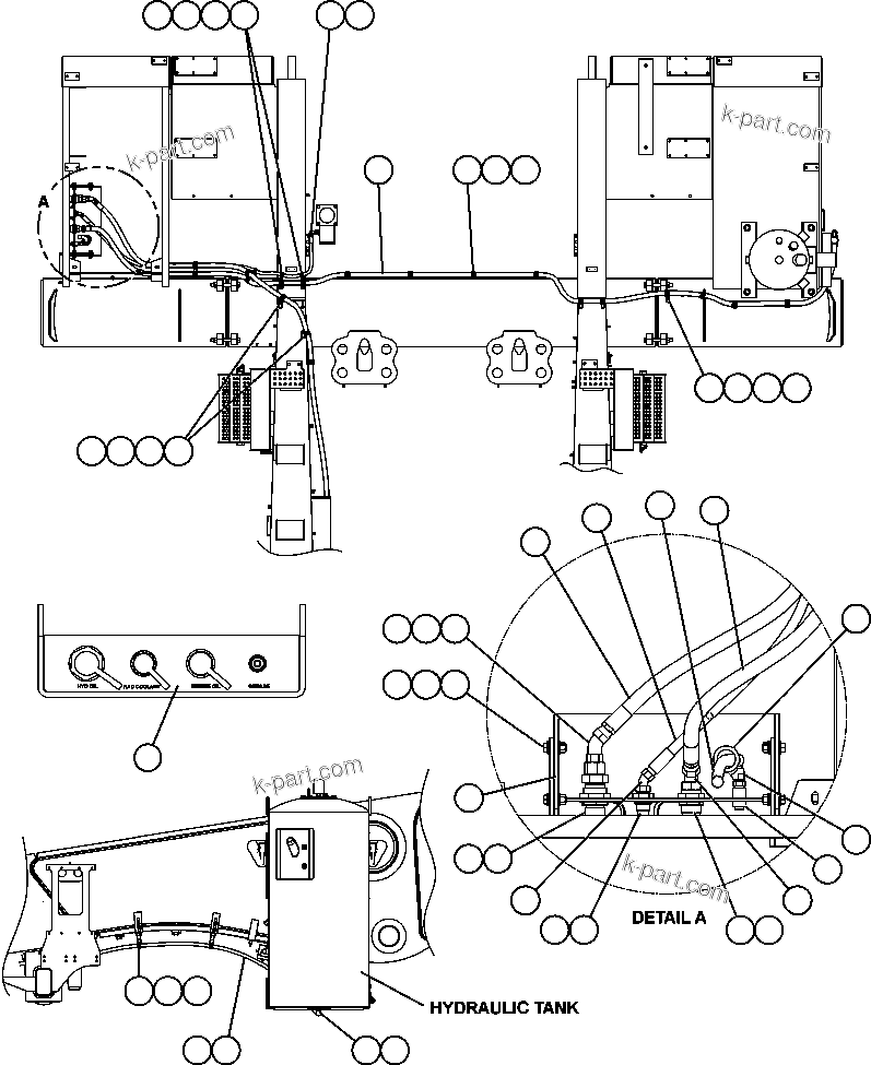 Komatsu parts book diagram for AFE59-A 930E-4 S/N A30465 - A30466    CODELCO GABY: SERVICE CENTER - L.H.
