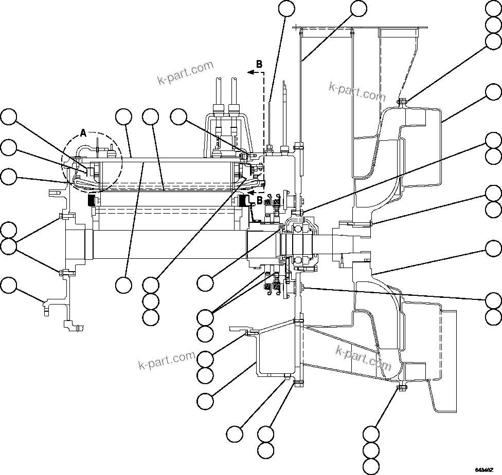 Komatsu parts book diagram for AFE59-BJ 930E-4 S/N A30694, A30695, A30698, A30709 & A30723    DOWNER EDI MINING: TERMINAL BOARDS ( 2/2)