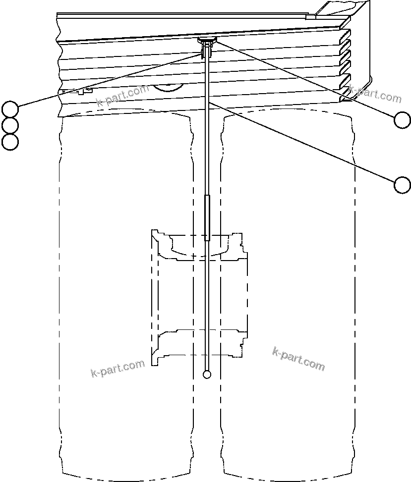 Komatsu parts book diagram for AFE59-BM 930E-4 S/N A30712 - A30714      CODELCO: ROCK EJECTORS INSTALLATION