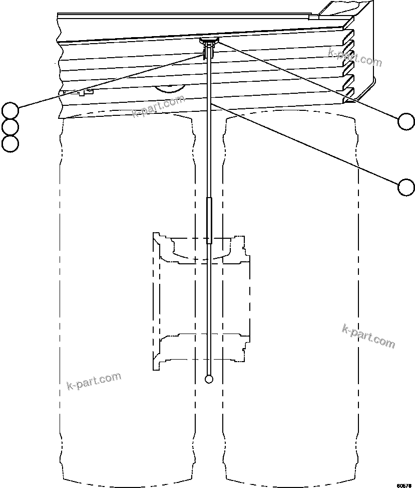 Komatsu parts book diagram for AFE59-CY 930E-4 S/N A30990 & A30991    HYCROFT: ROCK EJECTORS INSTALLATION