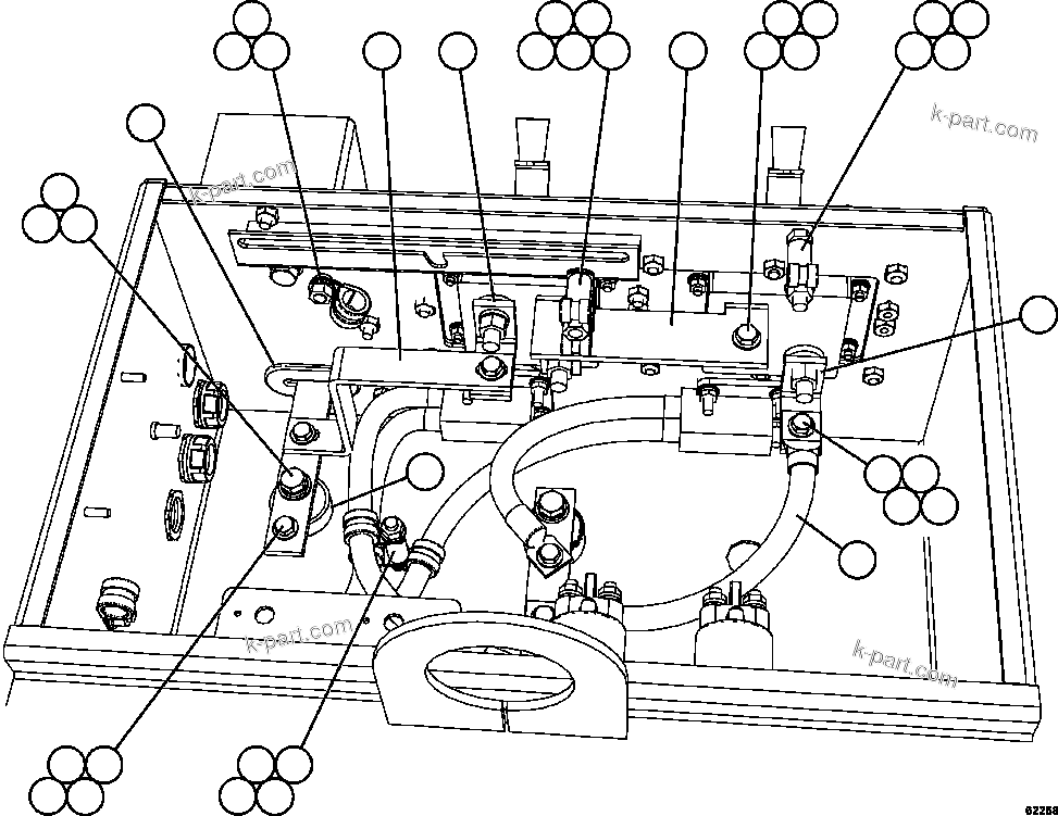 Komatsu parts book diagram for AFE59-EZ 930E-4 S/N A31527, A31539, A31541, A31553, A31555, A31563 & A31565  LOS PELAMBRES: BATTERY BOX    4/5