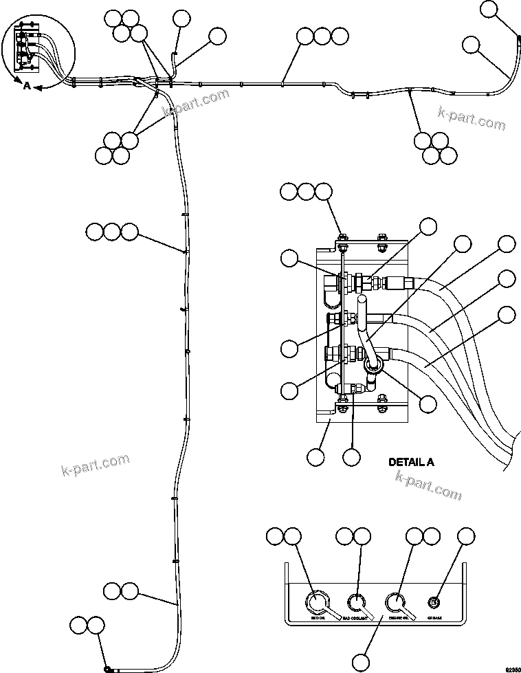 Komatsu parts book diagram for AFE59-EZ 930E-4 S/N A31527, A31539, A31541, A31553, A31555, A31563 & A31565  LOS PELAMBRES: SERVICE CENTER - L.H.