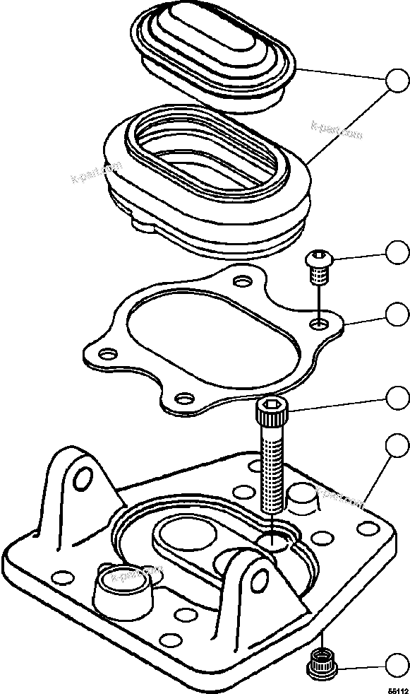 Komatsu parts book diagram for AFE59-FL 930E-4 S/N A31693, A31701, A31710, A31714, A31738 & A31740  TECK - GREENHILLS / FORDING RIVER / QUINTETTE: BRAKE VALVE SUB-ASSEMBLY    1/2    XA2704