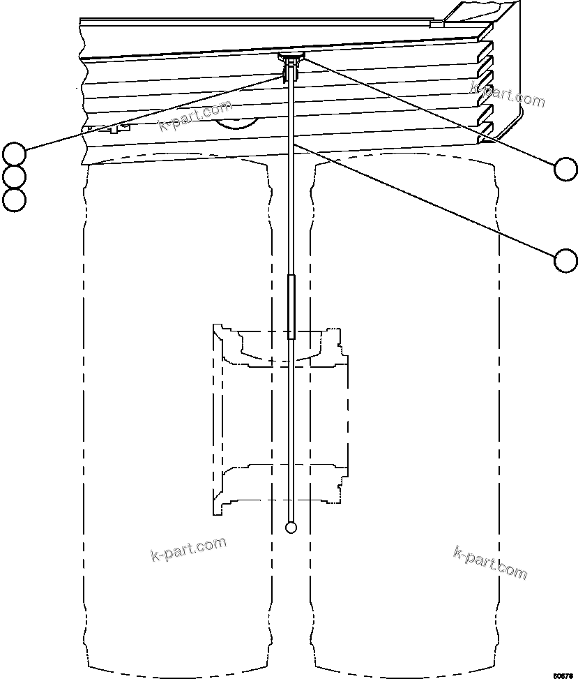 Komatsu parts book diagram for AFE59-FY 930E-4 S/N A31856 - A31859  JWANENG: ROCK EJECTORS INSTALLATION