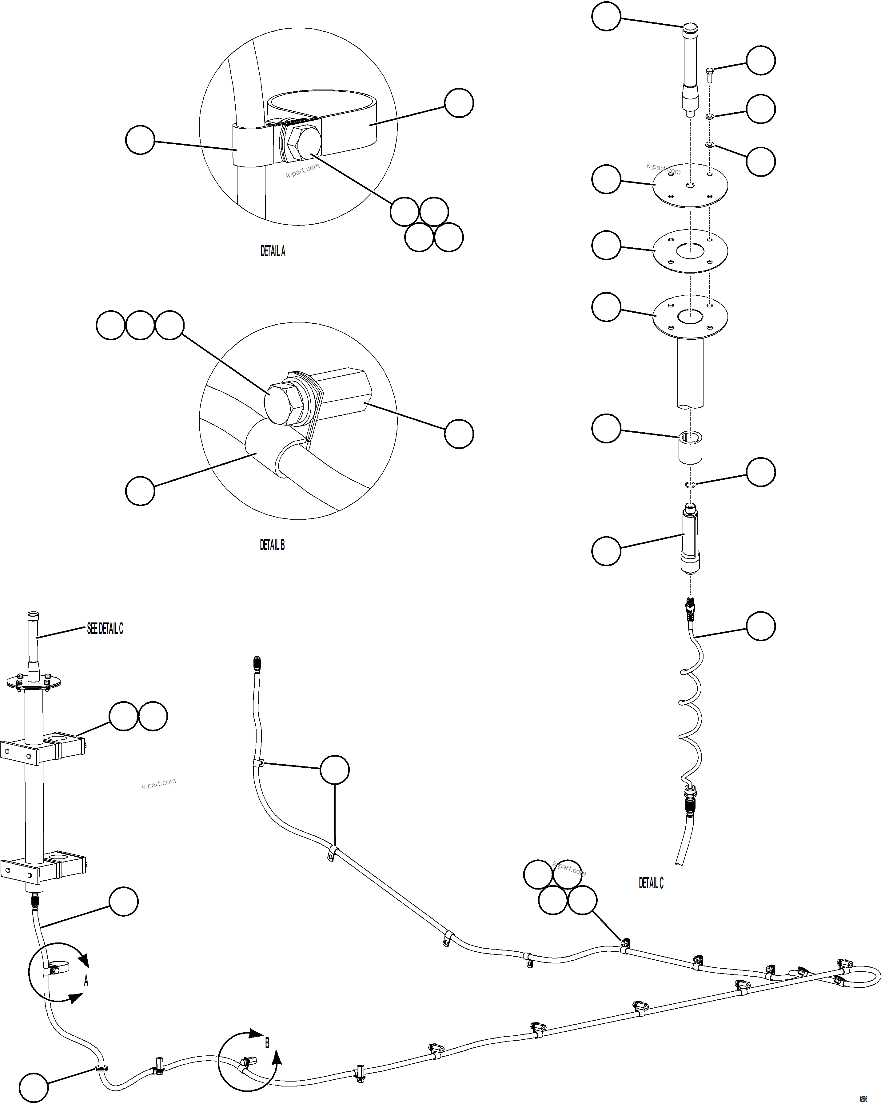 Komatsu parts book diagram for AFE59-GY 930E-4 S/N A32045 - A32046 & A32058 - A32061 VALE CARAJAS: WIRELESS NETWORK BRIDGE