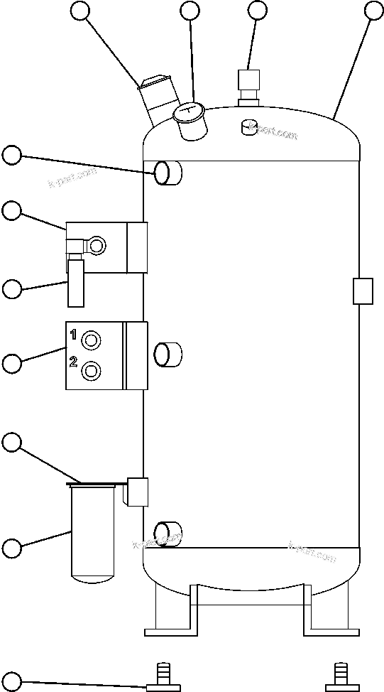 Komatsu parts book diagram for AFE59-T 930E-4 S/N A30545 - A30547     LOS PELAMBRES: RESERVE SYSTEM KIT (PC1641)