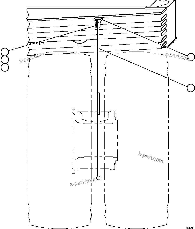 Komatsu parts book diagram for AFE62-AJ 930E-4SE S/N A31289, A31291, A31300, A31302, A31304, A31327, A31329, A31357, A31359, A31369, A31386, A31388, A31390, A31410, A31412 & A31414  LAS BAMBAS: ROCK EJECTORS INSTALLATION