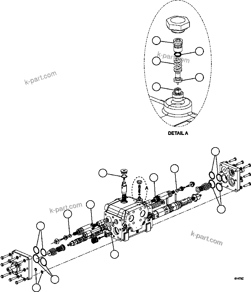Komatsu parts book diagram for AFE62-BB 930E-4SE S/N A31791 - A31792 & A31813 - A31814  LAS BAMBAS: FLOW AMPLIFIER VALVE        PC2162
