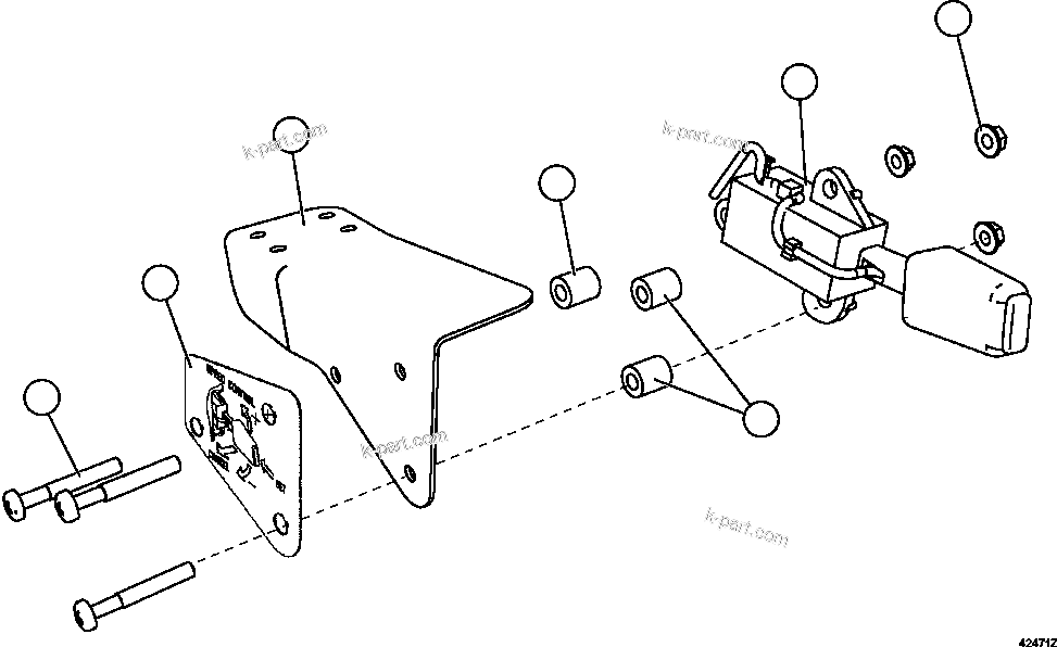Komatsu parts book diagram for AFE63-B 960E-1K S/N A50009 - A50010    ANGLO SISHEN: ARSC SWITCH            EM7647